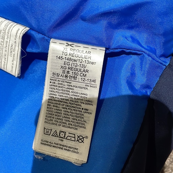 Gap Navy Down Puffer (75% Down) - Picture 4 of 5